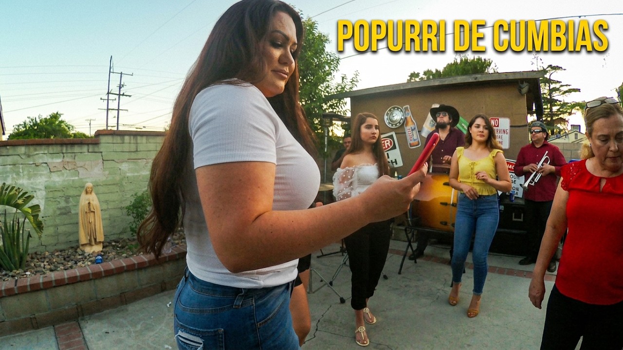 Popurri de Cumbias - Tamborazo Los Compas de Cuco 📞 858-401-6209 (Colton, California)