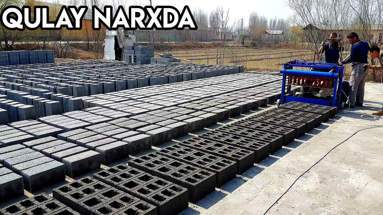 KUNIGA 50$ DAN DAROMAD OLISHNI ISTAYSIZMI? SHLAKABLOK MISHALKA TUMBA 30 MLN