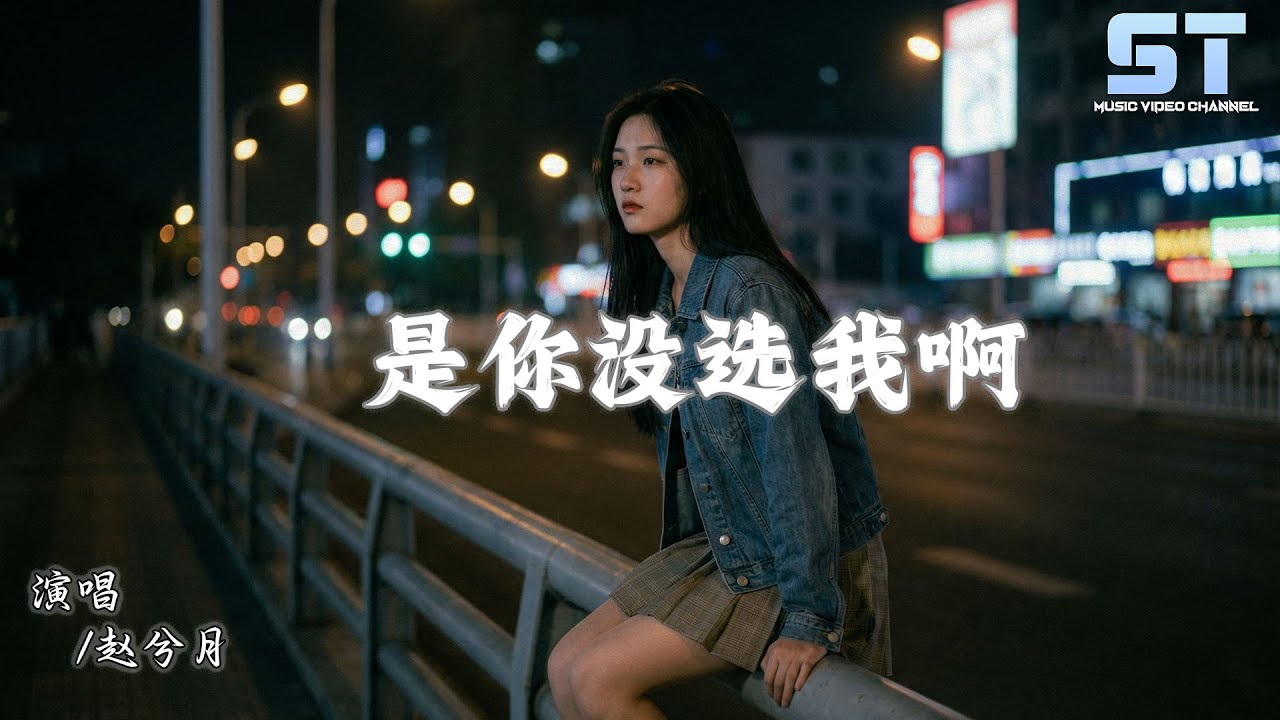趙兮月 - 是你沒選我啊 (抖音熱播版) 「是我沒等你嗎，是你沒選我啊」【動態歌詞/Lyrics】