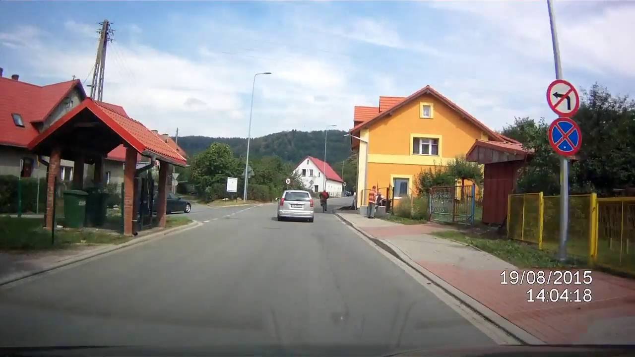 Droga z Kudowy Zdrój do Kudowy Zdrój Pstrążna, Środa 19-08-2015 r.