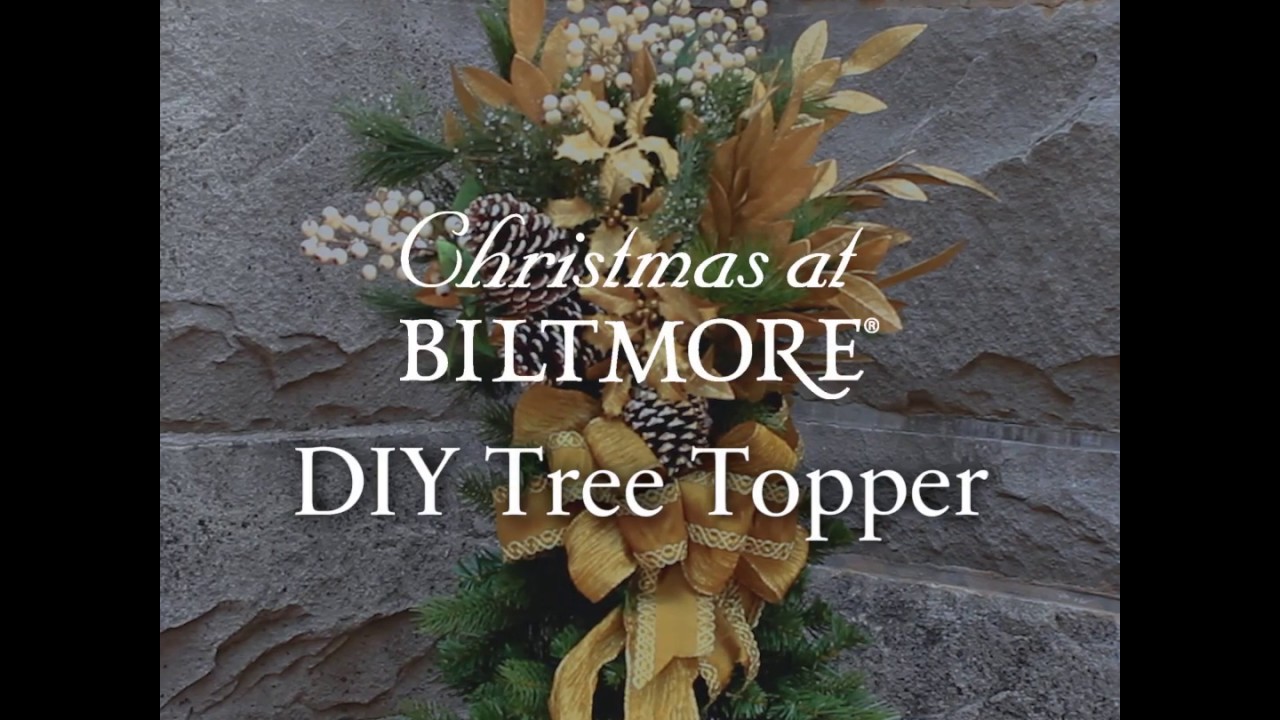 How to Make a DIY Christmas Tree Topper | Biltmore