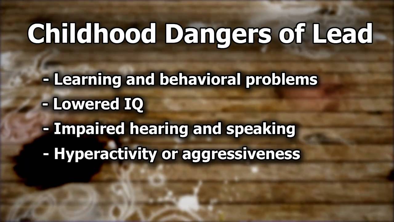 Healthy Home, Home Hazards: Lead