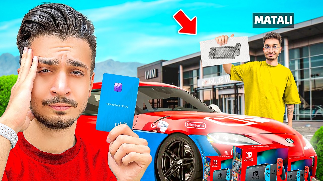 متلی هر چی بکشه براش میخرم 🤑 (کارتم خالی شد ! ) 🚫