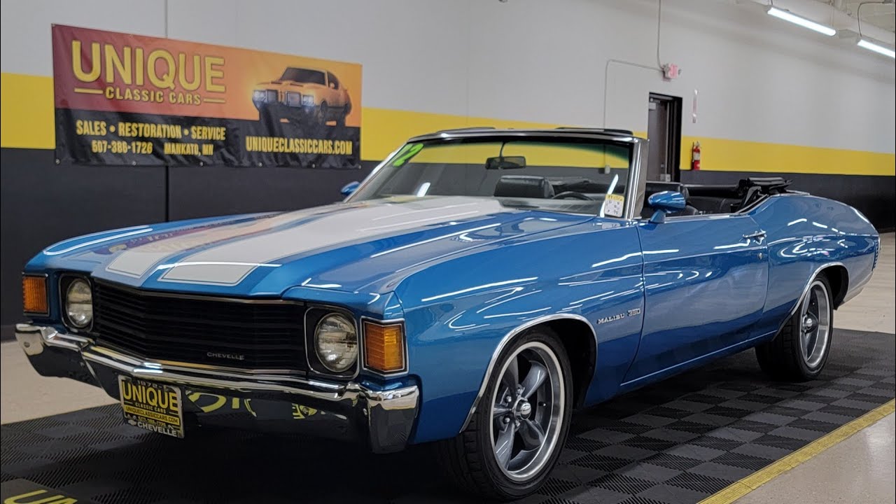 1972 Chevrolet Chevelle Malibu Convertible | For Sale $59,900