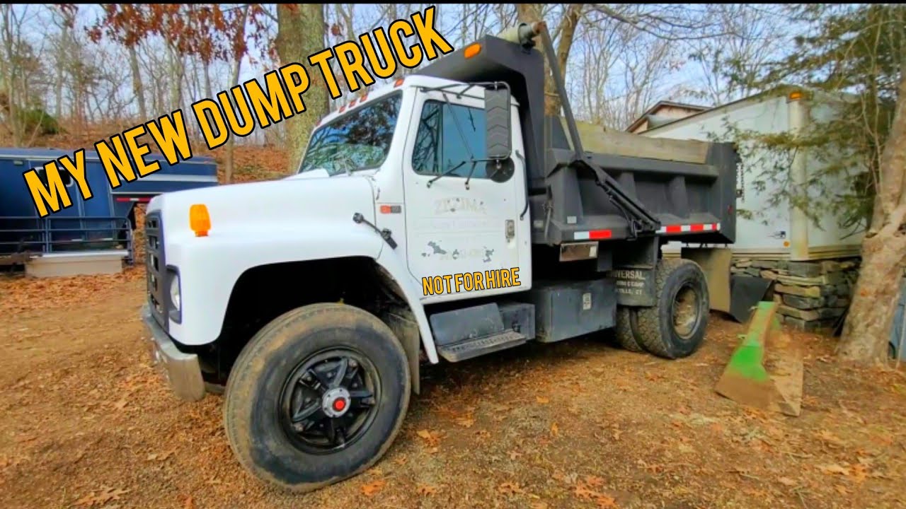 My new International s1900 Dump Truck