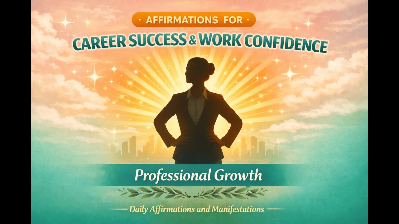 Morning Affirmations for CAREER SUCCESS & WORK CONFIDENCE | Professional Growth
