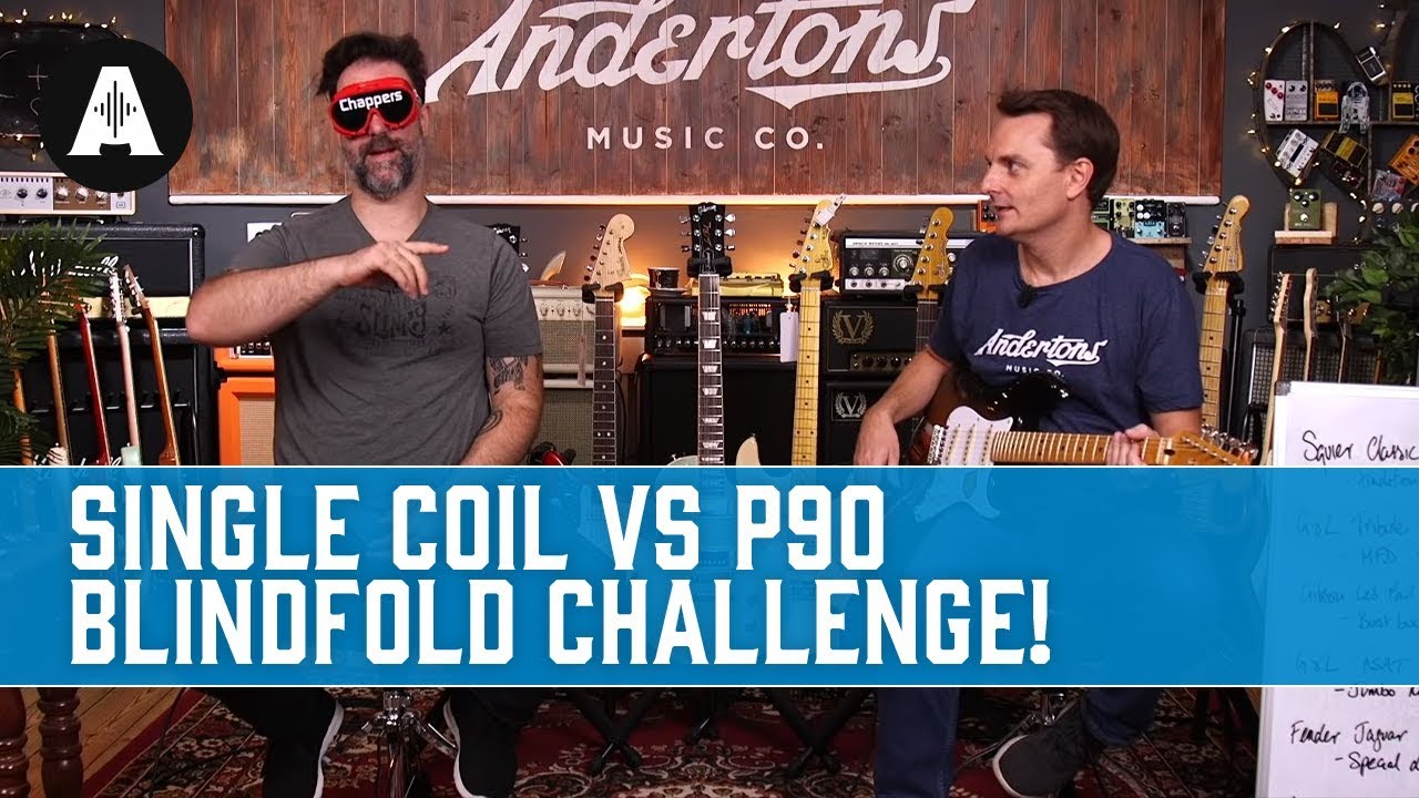 Think you know your Single Coils from your P90s? Blindfold challenge!