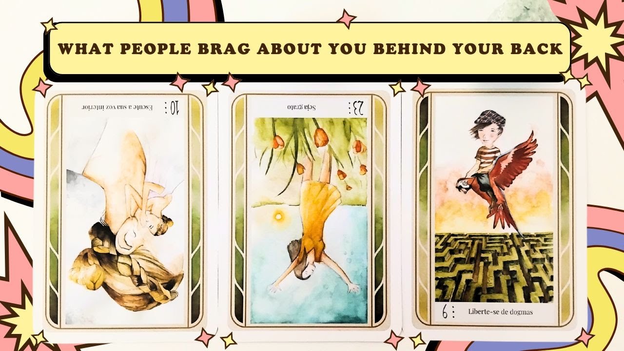 📣 WHAT PEOPLE BRAG ABOUT YOU BEHIND YOUR BACK | Pick a Card Tarot Reading 🔮