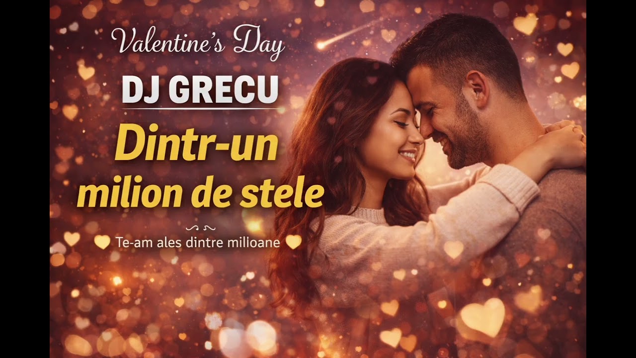 DJ Grecu – Dintr-un milion de stele | Valentine’s Day 💖 Hit 2026