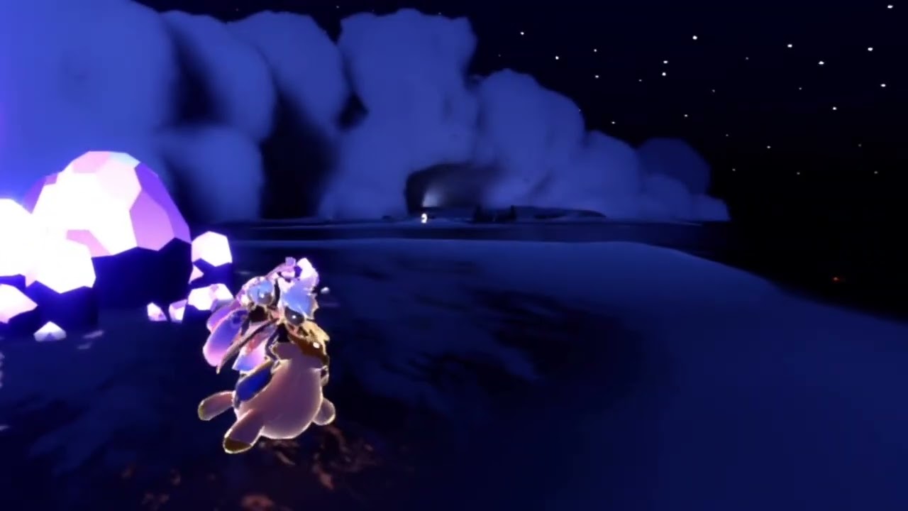 Rideable plush in sky children of the light