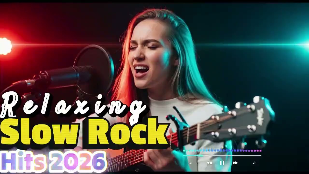 Emotional Slow Rock Chill Vibes 🎶 Relaxing Rock Music to Calm Your Mind