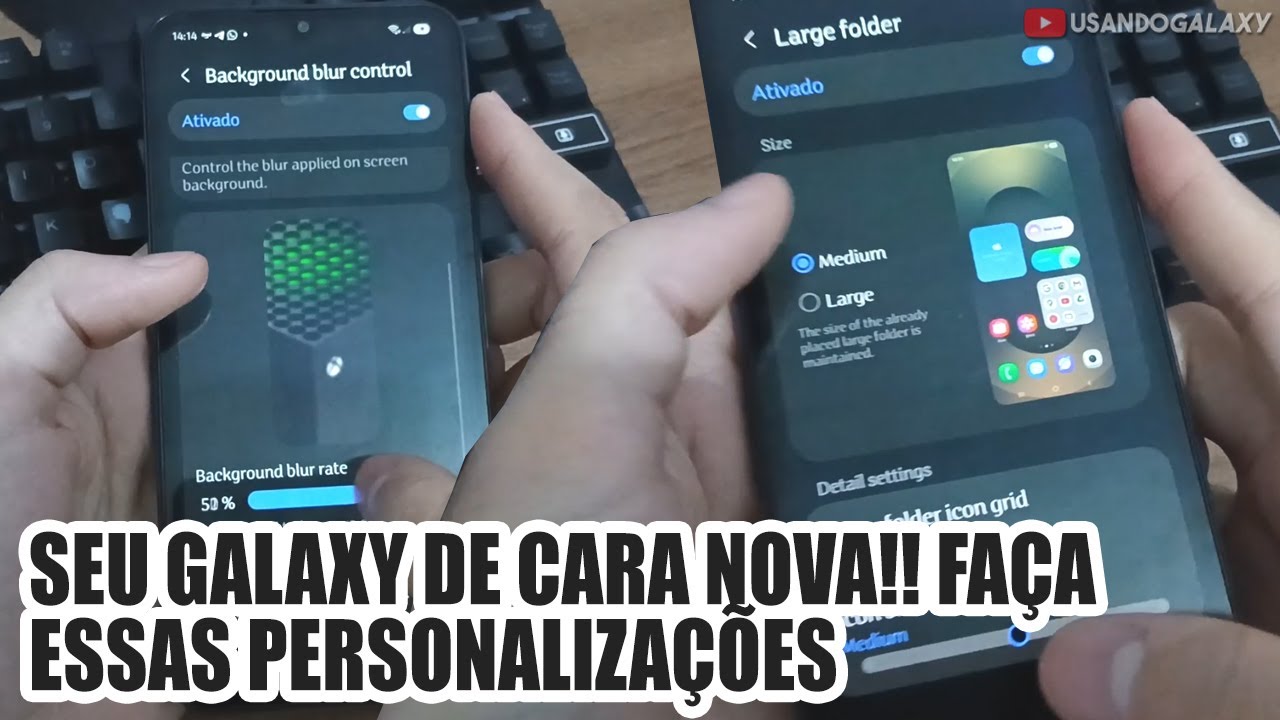 SEU GALAXY de CARA NOVA!! Faça ESSAS PERSONALIZAÇÕES
