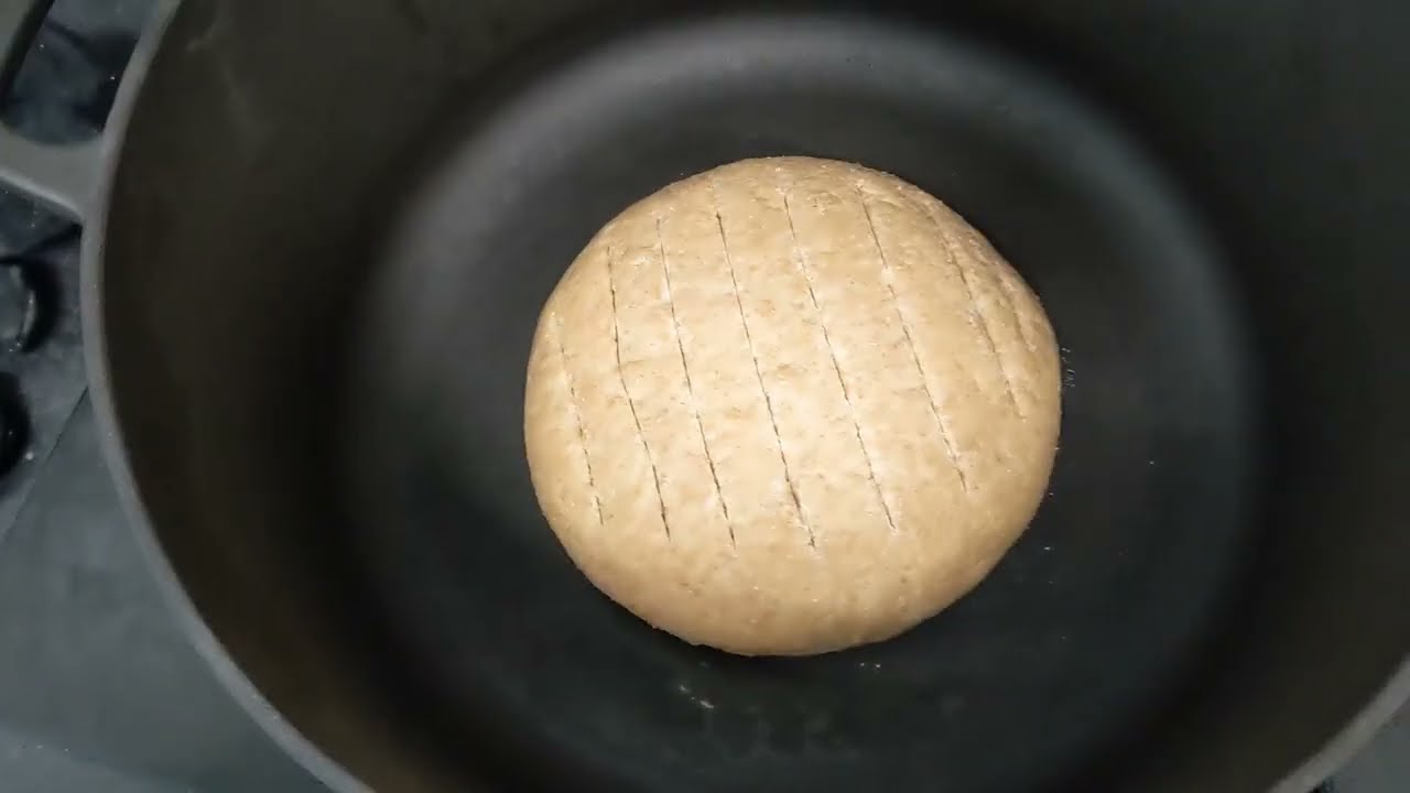 Sourdough bread, baking