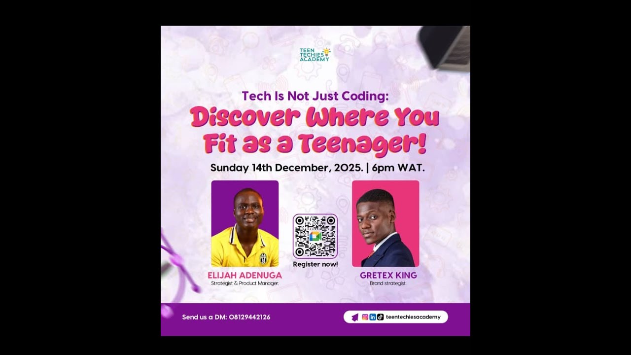 Tech Is Not Just Coding: Discover Where You Fit as a Teenager
