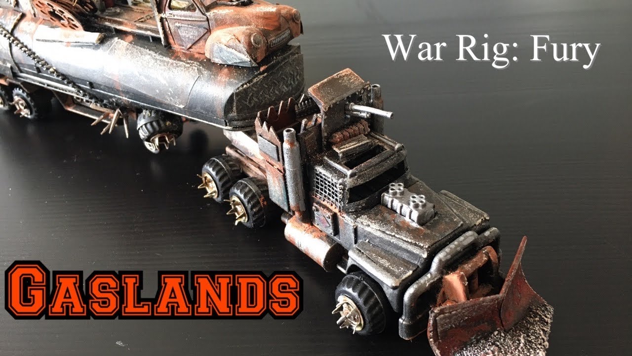 Gaslands Refuelled War Rig Project Part 4 : Complete!