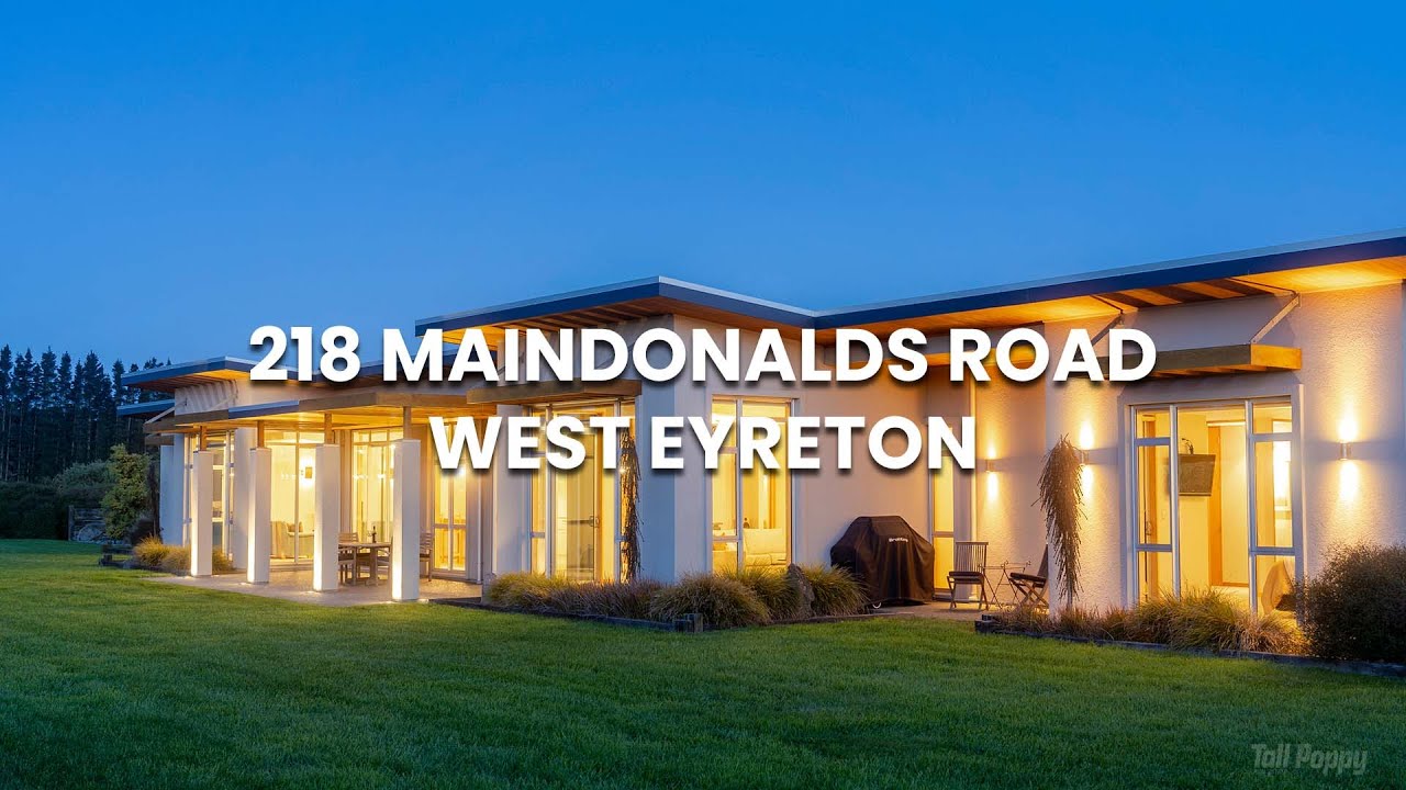 218 Maindonalds Rd, West Eyreton | Rachael Lay, Tall Poppy North Canterbury