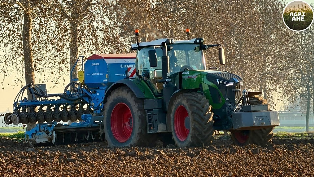 Semina ORZO 2025 | Fendt 933 Vario + Lemken Solitair 9 | Manitou MLT 940-140 V+ | TURANI contoterzi