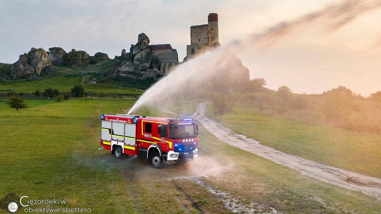 BONEX Mercedes Atego 1530 4x4 OSP Wrzosy-Brzeziny [4K]