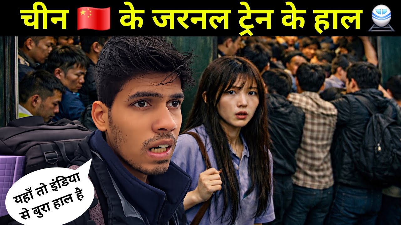 🇨🇳 Reality of China’s General Trains | Traveling in China’s Most Crowded Train