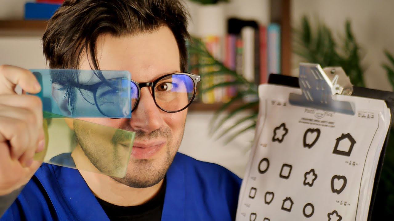 asmr Examen de Nervios Craneales Evaluación  Detallada