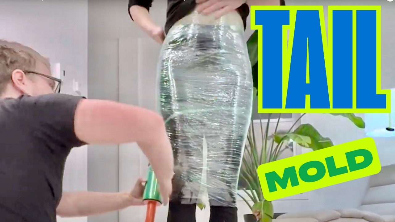 How to Make a Silicone Mermaid Tail Mold at Home!