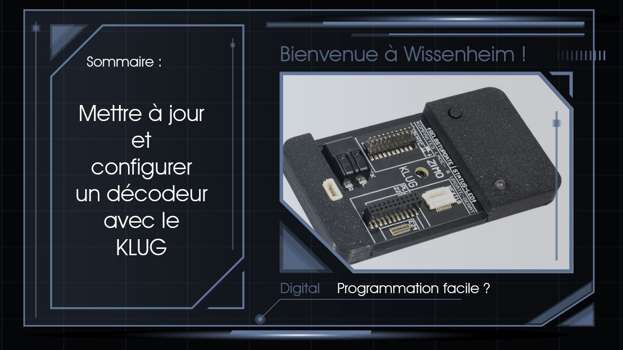 KLUG - Flasher un d&eacute;codeur et le programmer