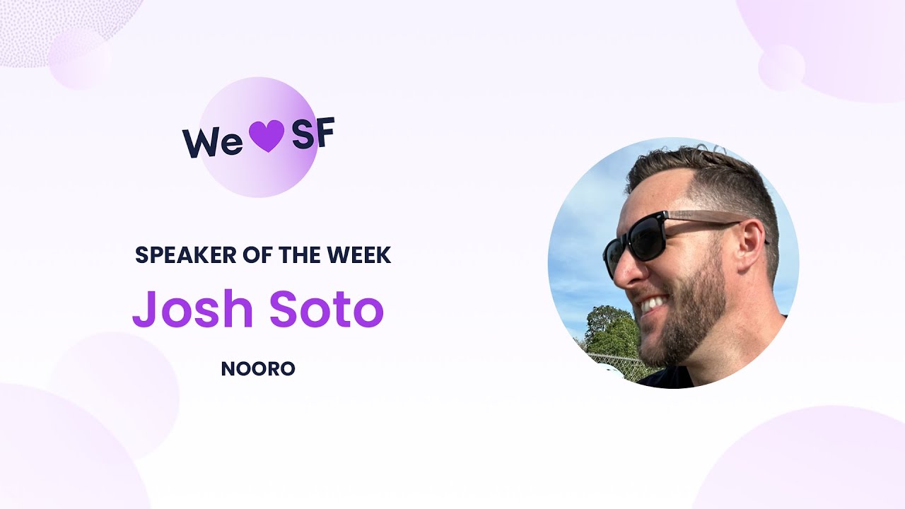 We 💜 SF | Josh Soto from NOORO