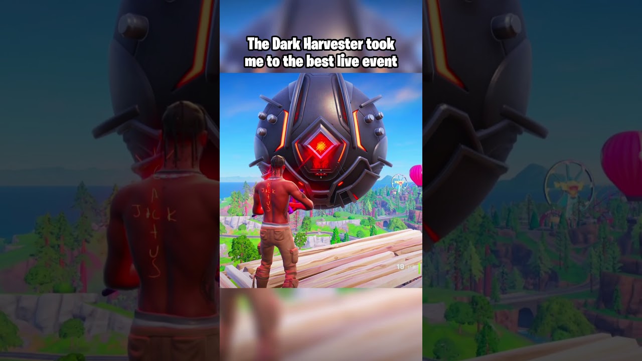 The Dark Harvester brought back PEAK FORTNITE 😍🤩 #fortnite #fortniteclips