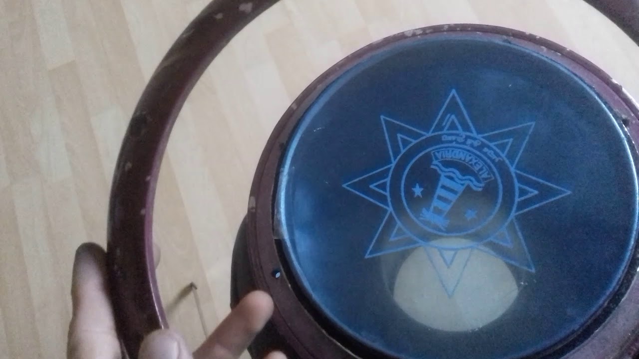How to replace darbuka doumbek skin cover plastic