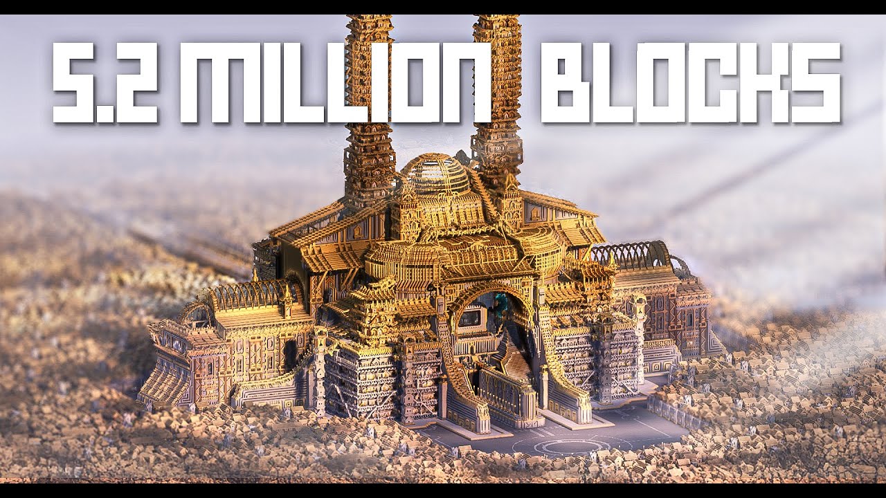 Villager Emperors Palace | Minecraft Timelapse