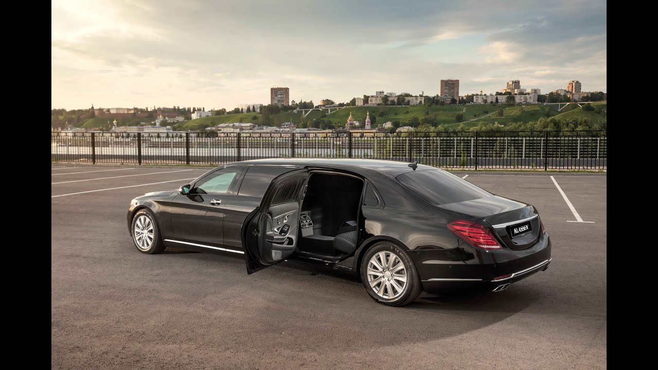 Neues Sonderschutzfahrzeug KLASSEN ®  BUNKER VR8  Basis der Mercedes-Benz MAYBACH Staatslimousine