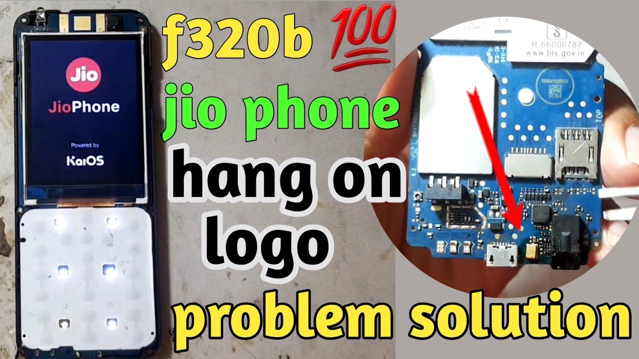 jio f320b hang on logo solution Jio F320b hand logo problem 100% fix