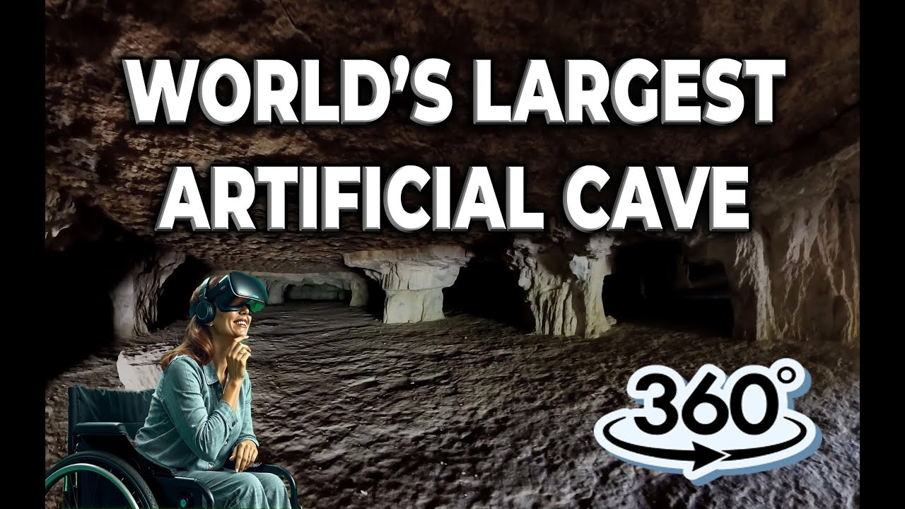 A virtual Tour Through of the World's Biggest Artificial Cave #360