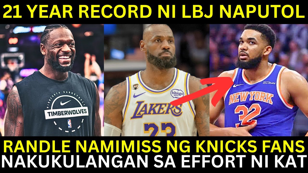 21 YEARS Record ni Lebron sa All Star NAPUTOL Randle Mas MAGANDA NILALARO kay Towns