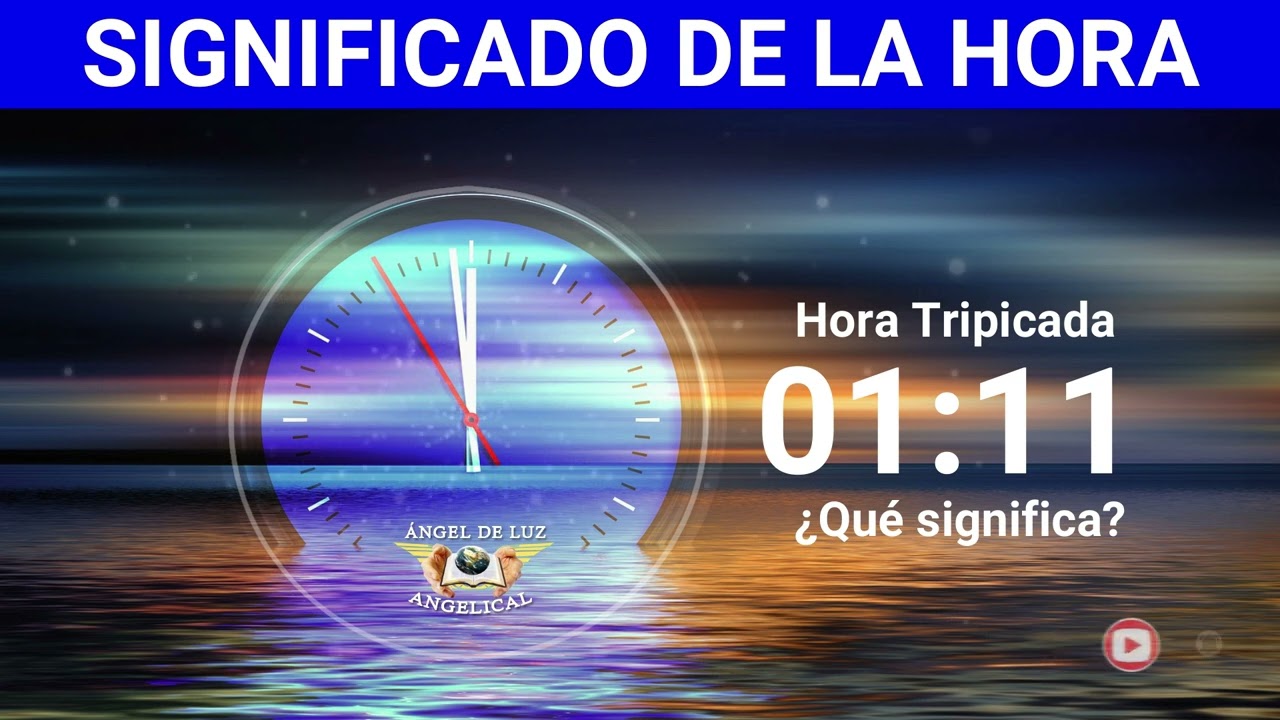 NUMEROLOGÍA🤍Significado de la HORA 