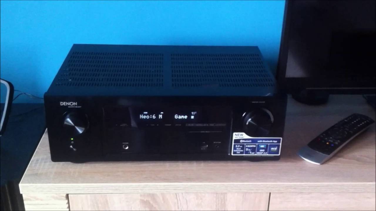 DENON AVR-X520BT -  mały test kina domowego