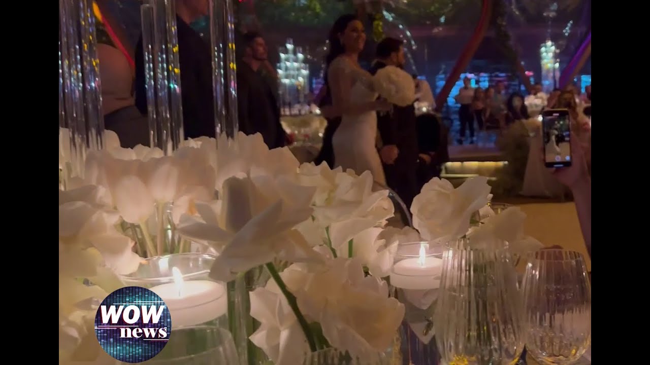 Nunta lui Florin Salam, imagini în exclusivitate de la petrecere! Jador și-a făcut apariția