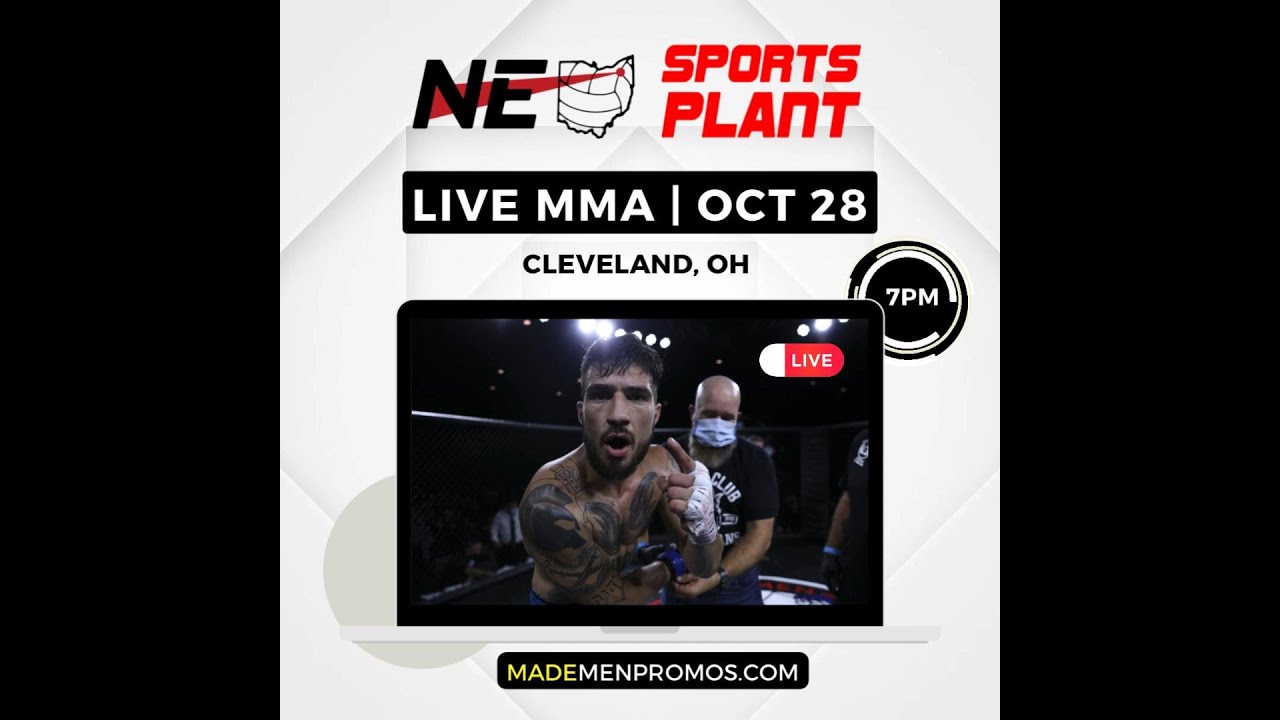 Live Stream Live MMA in Cleveland 📺 #mademenpromos #mademenpromotions #livestream #boxing #mma ...