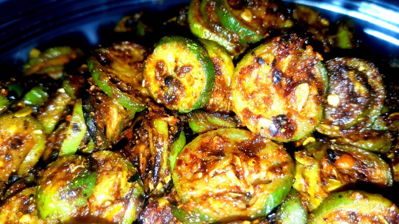 Andhra style kovakai poriyal | pinksquare tamil