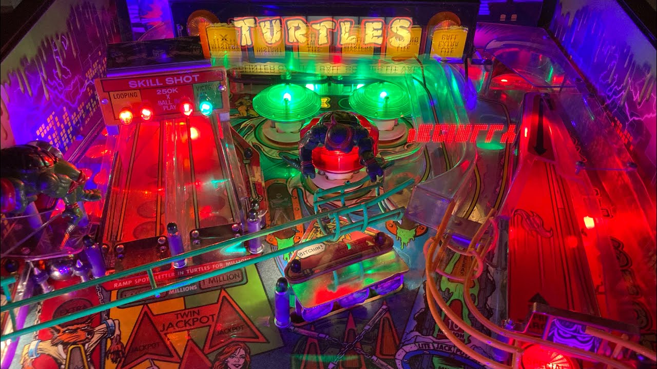 TMNT Data East pinball GI light repair Pinballexpo