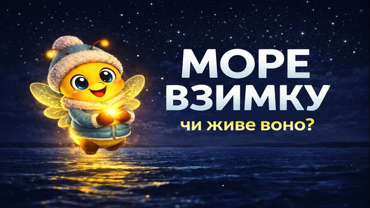 Море взимку 🌊 Чи живе воно під хвилями?