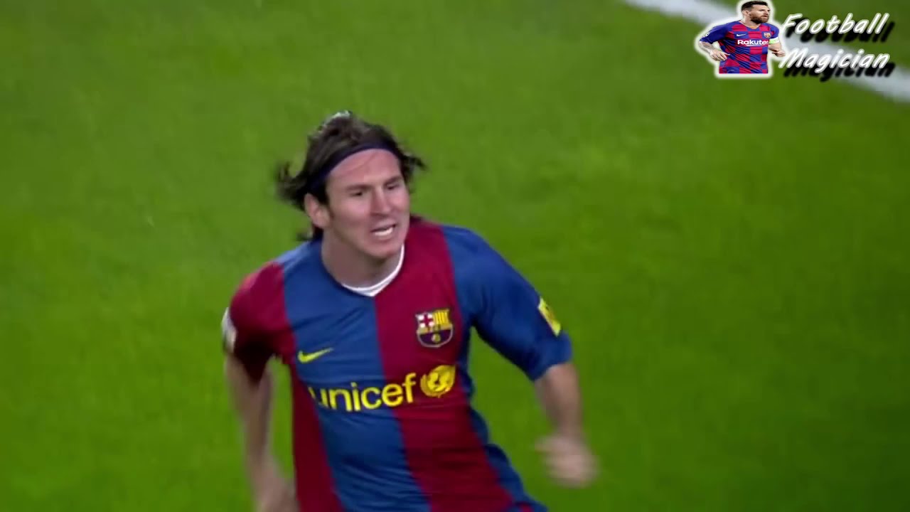 Messi first  hat-trick :Lionel Messi vs Real Madrid (Home) 2006-07 English Commentary HD