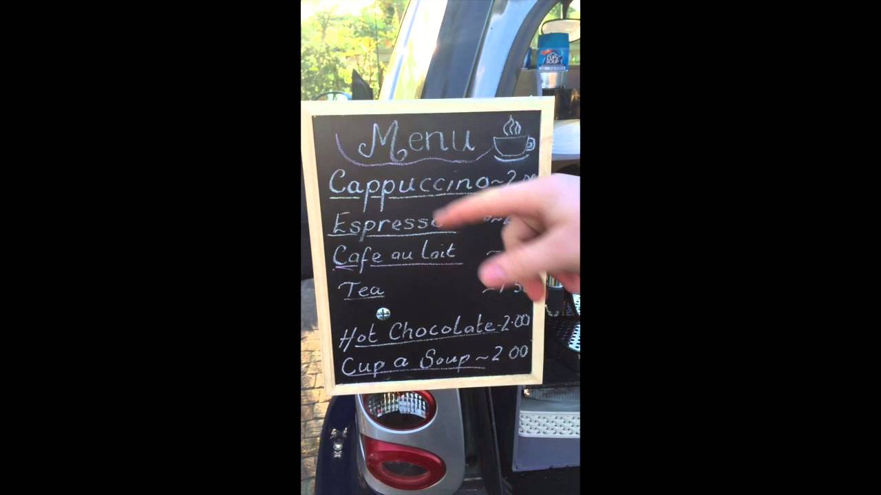 Smart Car Coffee Van