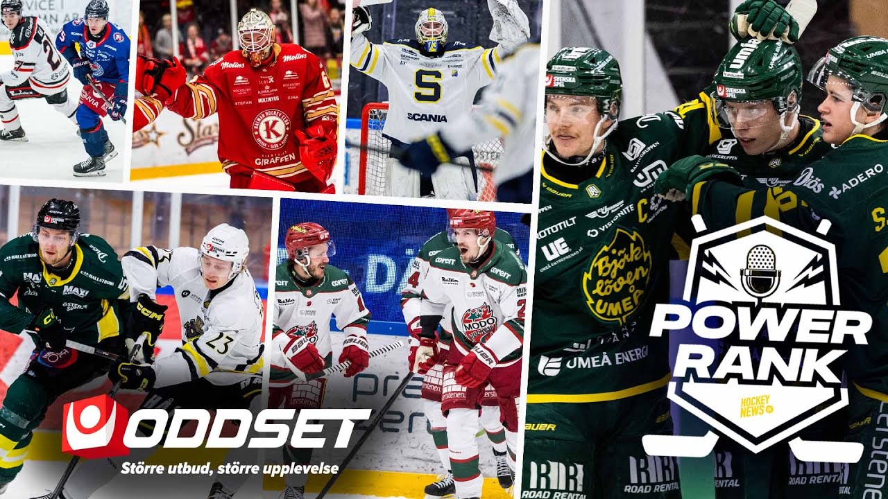Power Rank: Streckstriderna i HA – och så kan slutspelsträdet bli