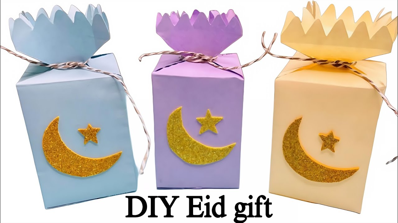 Ramadan Gift Box 🎁 | Ramadan Gift Idea | Eid Gift Idea | DIY Gift Box |Paper se banay Eid gift 😱 box