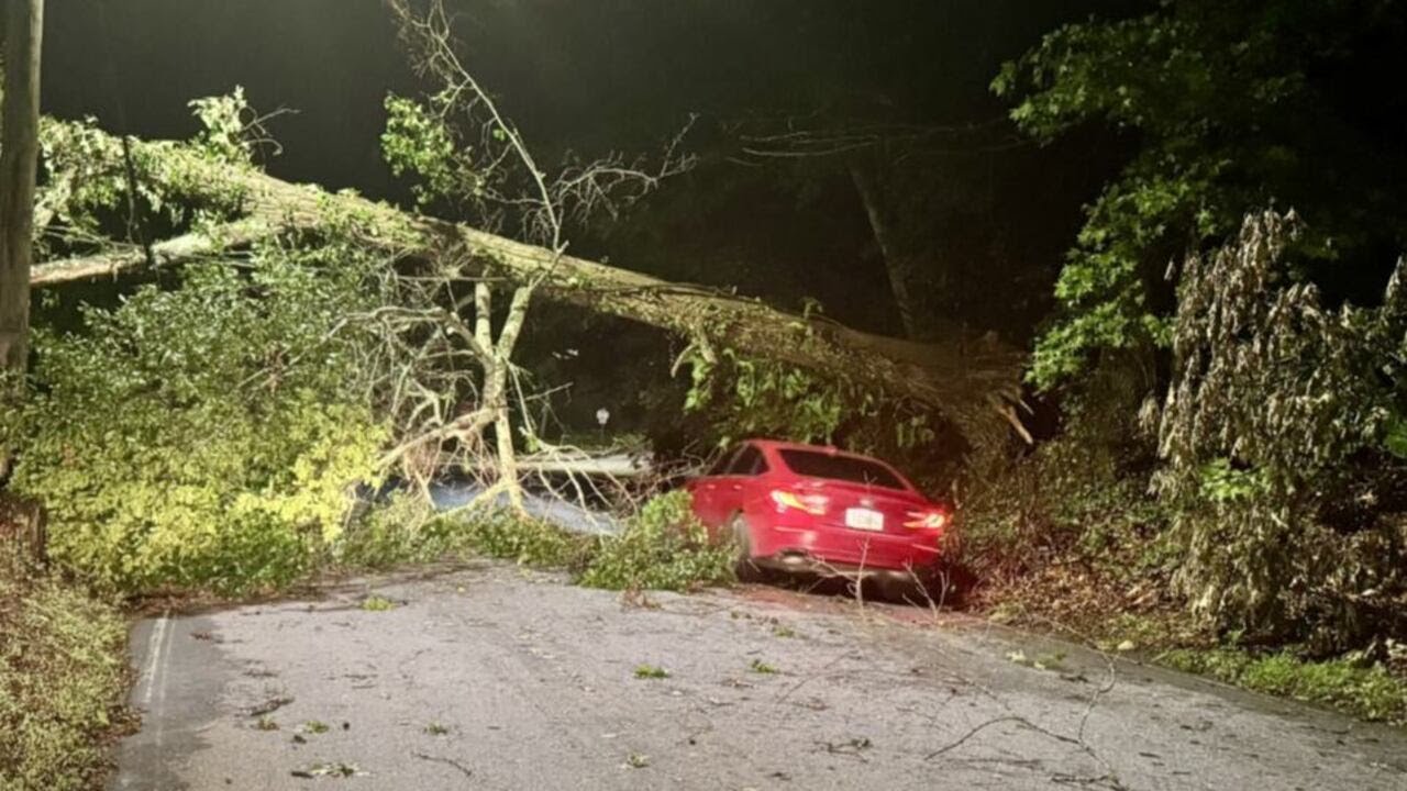 Cleanup begins after nighttime severe weather moves through metro Atlanta