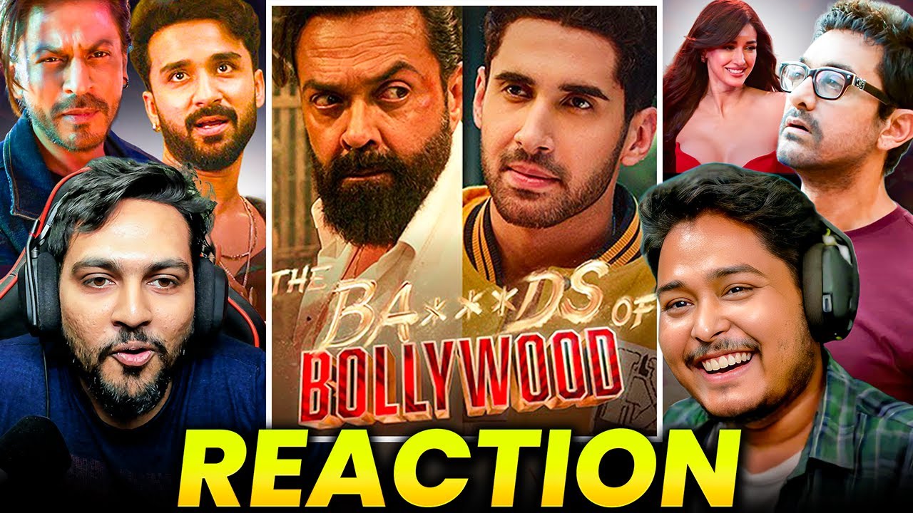 The Ba***ds Of Bollywood 🔥 | Official Trailer Reaction | Aryan Khan | Bobby D, Lakshya, Raghav |