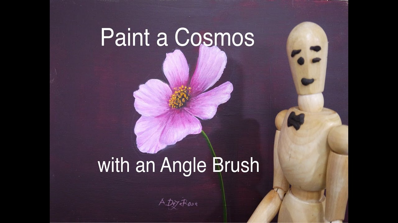 Paint a Cosmos with Angle Brush