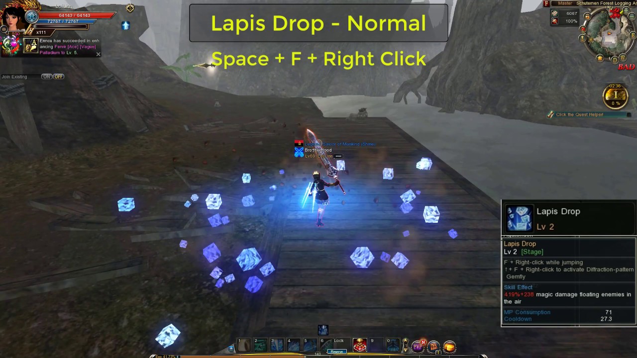 [C9] ManaCrafter - Lapis Drop (Normal & Gemfly)