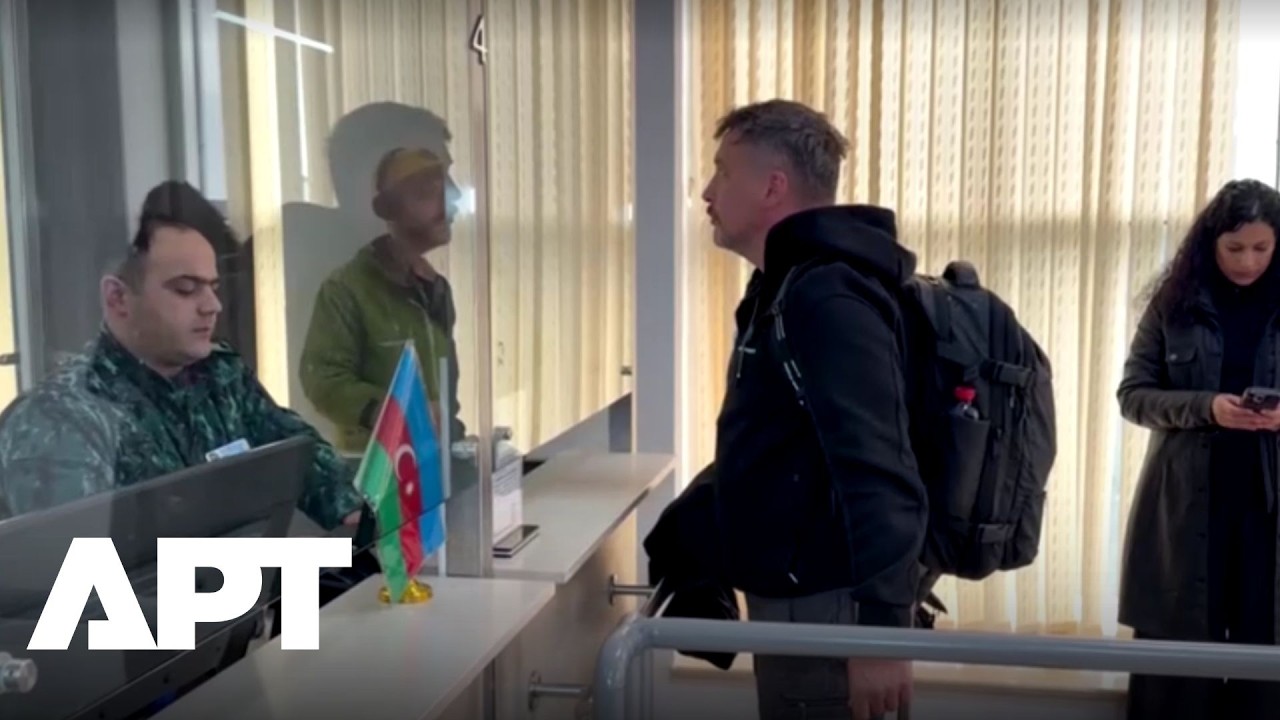 WATCH: Foreign Nationals Cross Into Azerbaijan From Iran As Conflict Escalates | APT